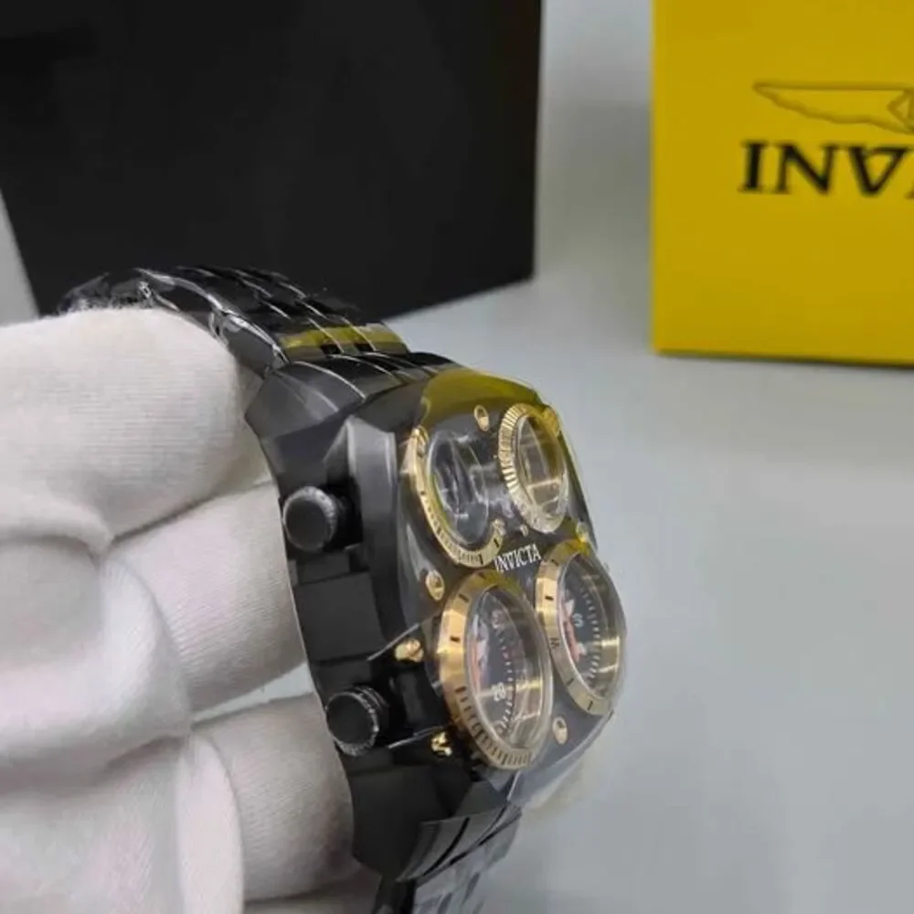 Invicta Aviator Zulu Time Men's Watch - 50mm. Gunmetal